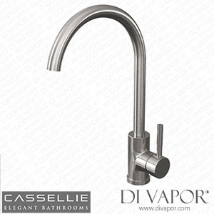 Cassellie Single Side Lever Kitchen Sink Mixer Tap - Brushed Finish - KTA025 Spare Parts