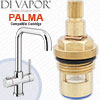 Palma Cassellie Instant Boiling Water Tap from Victoria Plumbing KTA028 Anti-Clockwise Open Flow Cartridge Compatible Spare