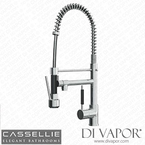 Cassellie Kitchen Mixer Tap with Flexible Spray & Swivel Spout - KTAP3 CASKTAP3 - Spare Parts