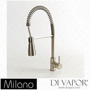 Milano KTQ003N Mirage Modern Kitchen Tap Brushed Nickel Spare Parts