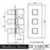 Hudson Reed Kubix Triple Spare Parts