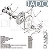 Jado New Haven Dual Control Built In Shower Valve Spares