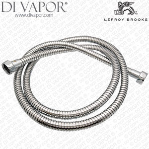 Lefroy Brooks LB 2100 Hexagonal End Flexible Shower Hose - Chrome