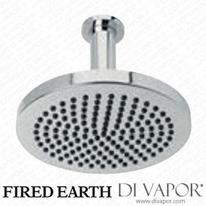 Fired Earth Round shower rose Ceiling mounted (LIBRNDCROSE+ARM) Spare Parts