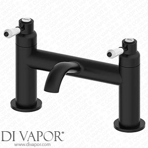 Victorian Plumbing Lancaster Traditional Matt Black Lever Bath Filler Tap - LMB3BF Spare Parts