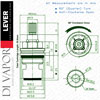 Lamona Lever Deck Mixer Cold Tap Cartridge Diagram