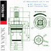 Lamona Hi-Tech TAP3407 Cold Tap Cartridge Diagram