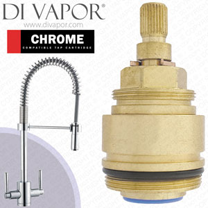 Lamona Chrome Professional Style Cold Tap Cartridge with Bush Compatible Spare