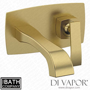 The Bath Co. LONG004BB Longleat Brushed Brass Wall Mounted Basin Mixer Tap Spare Parts