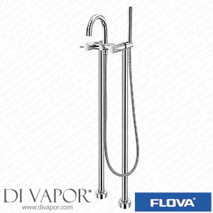 Flova LVTBSM Levo Floor Standing Tall Bath and Shower Mixer with Shower Set Spare Parts