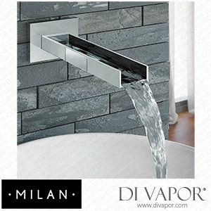 Milan M-WFSPT Modern Wall Mounted Waterfall Basin/Bath Spout - Chrome Spare Parts