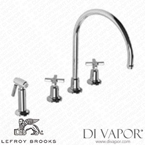 Lefroy Brooks FLEETWOOD CROSS HANDLE 4-HOLE KITCHEN MIXER WITH METAL PULL-OUT HAND SPRAY (M2 4707) Spare Parts