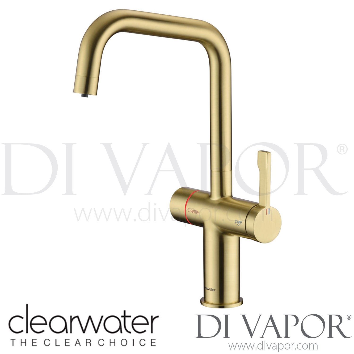 Clearwater MAE4BB Magus 4 U Brushed Brass 4 in 1 Boiling Hot Water Kitchen Mixer Tap Spare Parts