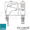 VADO MAG 100 CP Magma Spare Parts Diagram