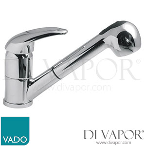 VADO MAG-152-C/P Magma Mono Kitchen Tap Single Lever Deck Mounted with Pull-out Hand Spray Spare Parts