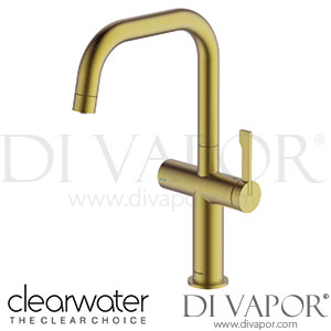 Clearwater MAL10BB Mariner Brushed Brass Filtered Water Kitchen Mixer Tap Spare Parts