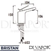 Bristan MALP WMBF CR Spare Diagram