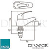 VADO MAT 136 CP Spare Parts Diagram