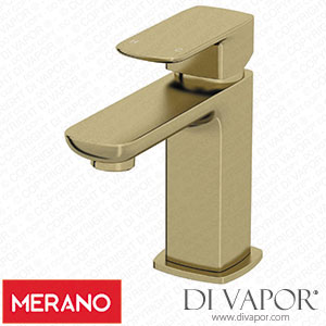 Merano MATERABASINTAPBRASS Modern Mono Basin Sink Mixer Tap Spare Parts