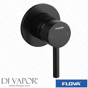 Flova MB-LVSHVOS Levo Single Outlet Manual Valve - Matt Black Spare Parts