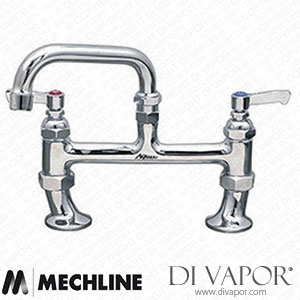 Mechline AquaJet AJ-B-306L Twin Mixer Tap with Lever Control and 150mm Swivel Spout Spare Parts