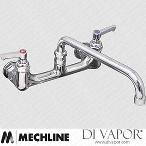 Mechline AquaJet AJ-W-412L Twin Mixer Tap with Lever Control and 300mm Swivel Spout Spare Parts