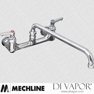 Mechline AquaJet AJ-W-416L Twin Mixer Tap with Lever Control and 400mm Swivel Spout Spare Parts