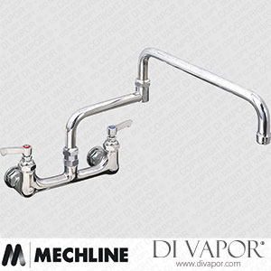 Mechline AquaJet AJ-W-4DJ18L Twin Mixer Tap with Lever Control and 450mm Double Jointed Spout Spare Parts