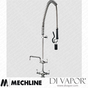 Mechline AquaJet AJPR20-ST-BF2-F Pre-Rinse Spray Tap AJPR20 Base Spare Parts