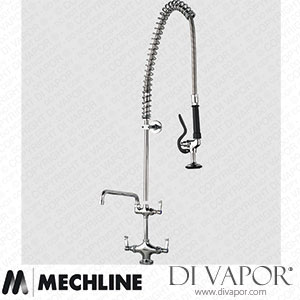 Mechline AquaJet AJPR20-ST-BF2-S Pre-Rinse Spray Tap AJPR20 Base Spare Parts