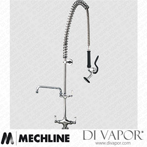 Mechline AquaJet AJPR20-ST-BF3-A Pre-Rinse Spray Tap AJPR20 Base Spare Parts