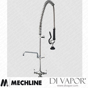 Mechline AquaJet AJPR20-ST-BF3-E Pre-Rinse Spray Tap AJPR20 Base Spare Parts