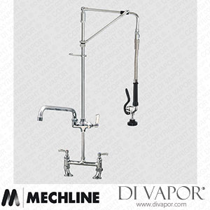 Mechline AquaJet AJPR30-HM-BF2-E Pre-Rinse Spray Tap AJPR30 Base Spare Parts