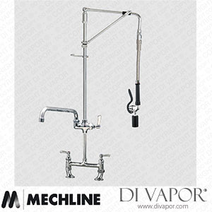 Mechline AquaJet AJPR30-HM-BF2-F Pre-Rinse Spray Tap AJPR30 Base Spare Parts