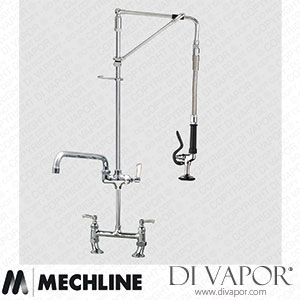 Mechline AquaJet AJPR30-HM-BF2-S Pre-Rinse Spray Tap AJPR30 Base Spare Parts