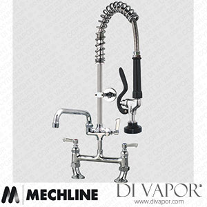 Mechline AquaJet AJPR30-SH-BF2-E Pre-Rinse Spray Tap AJPR30 Base Spare Parts