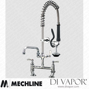 Mechline AquaJet AJPR30-SH-BF2-W Pre-Rinse Spray Tap AJPR30 Base Spare Parts