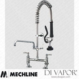 Mechline AquaJet AJPR30-SH-BF3-E Pre-Rinse Spray Tap AJPR30 Base Spare Parts