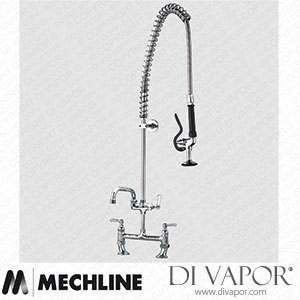 Mechline AquaJet AJPR30-ST-BF1-S Pre-Rinse Spray Tap AJPR30 Base Spare Parts