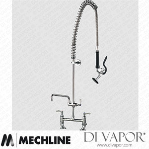 Mechline AquaJet AJPR30-ST-BF2-A Pre-Rinse Spray Tap AJPR30 Base Spare Parts