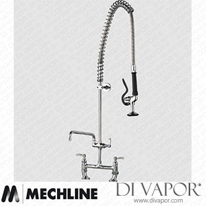 Mechline AquaJet AJPR30-ST-BF2-S Pre-Rinse Spray Tap AJPR30 Base Spare Parts