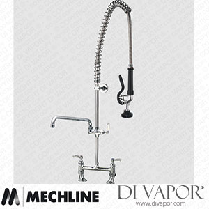 Mechline AquaJet AJPR30-ST-BF3-E Pre-Rinse Spray Tap AJPR30 Base Spare Parts