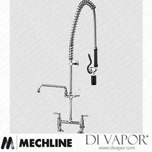 Mechline AquaJet AJPR30-ST-BF3-F Pre-Rinse Spray Tap AJPR30 Base Spare Parts