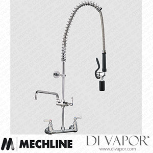 Mechline AquaJet AJPR40-ST-BF2-F Pre-Rinse Spray Tap AJPR40 Base Spare Parts