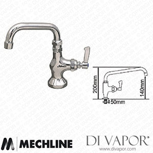 Mechline AquaJet JC-AJ-B-106 150mm Single Feed Tap AJ-B-106 Spare Parts