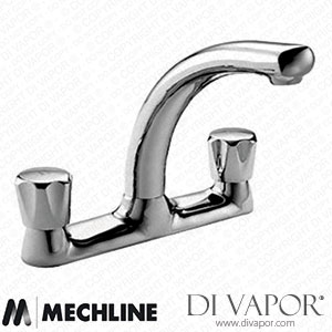 Mechline Performa JC-WR-500MD 1/2-Inch Dome Head Deck Mixer with Swivel Spout WR-500MD Spare Parts