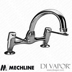 Mechline Pegler Yorkshire MR-2523QTELCP 6-Inch Lever Lever Deck Mixer Tap Spare Parts