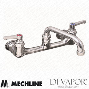 Mechline AquaJet MR-AJ-W-406L Panel-Mounted Twin Feed Water Tap 6 Inch Spare Parts