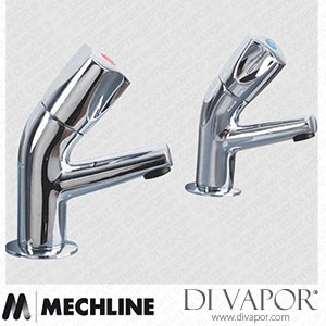 Mechline AquaTechnix TX-500BD 1/2-Inch Dome Head Basin Taps (Pair) Spare Parts