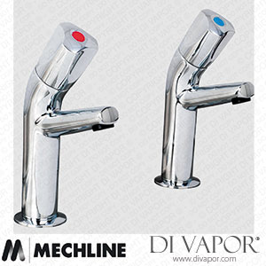 Mechline AquaTechnix TX-500SD 1/2-Inch Dome Head Sink Taps (Pair) Spare Parts